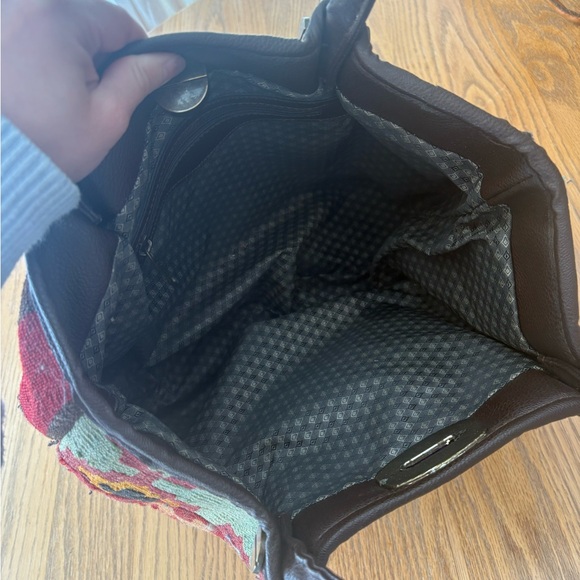 Patchwork Tote Bag - Multi-Color - Picture 2 of 2